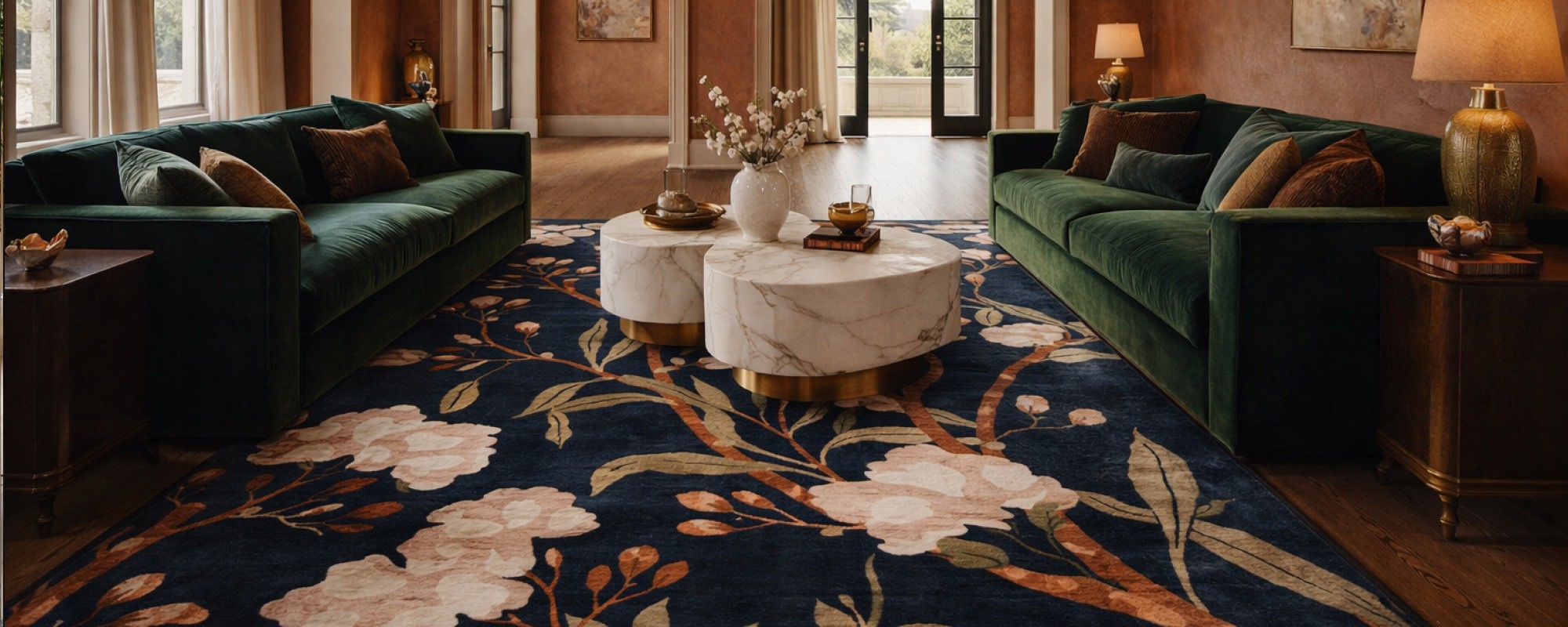 Why Designers Are Betting on Floral Rugs Again?